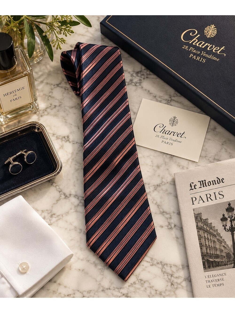 Charvet Silk Tie - Stripes